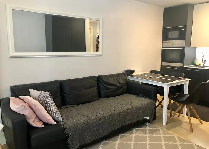 Scandinavian 1br Art Deco Heard شقة