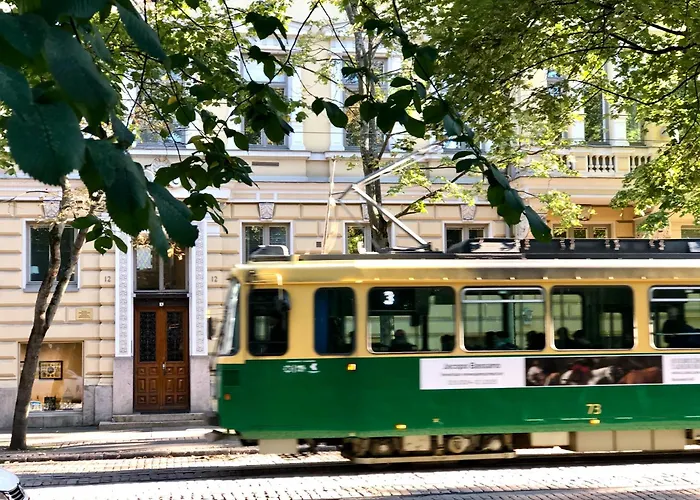 شقة Scandinavian 1br Art Deco Heard هلسنكي