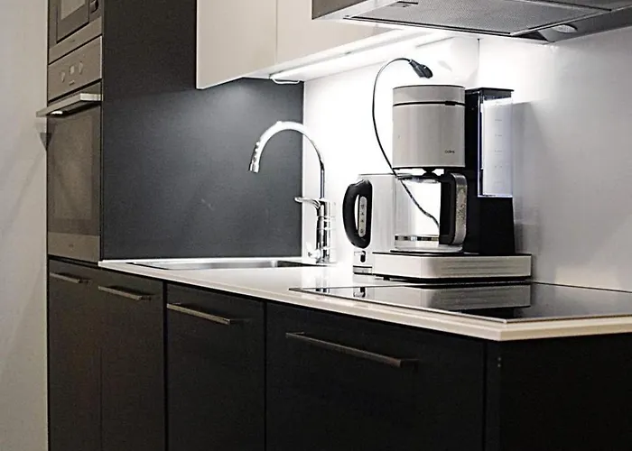 アパート Scandinavian 1br Art Deco Heard